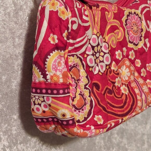 Vera Bradley Raspberry Fizz Pink Paisley Small Purse - Retired - Picture 6 of 8
